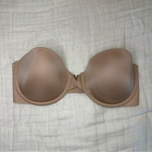 Victoria’s Secret Bare Illusions Smooth Uplift Nude Strapless Bra
